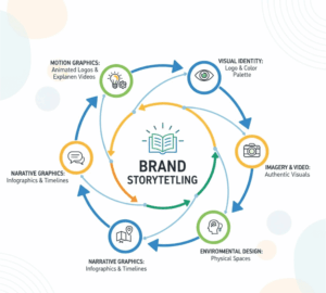 브랜드 스토리텔링을 강화하는 시각적 요소 설계